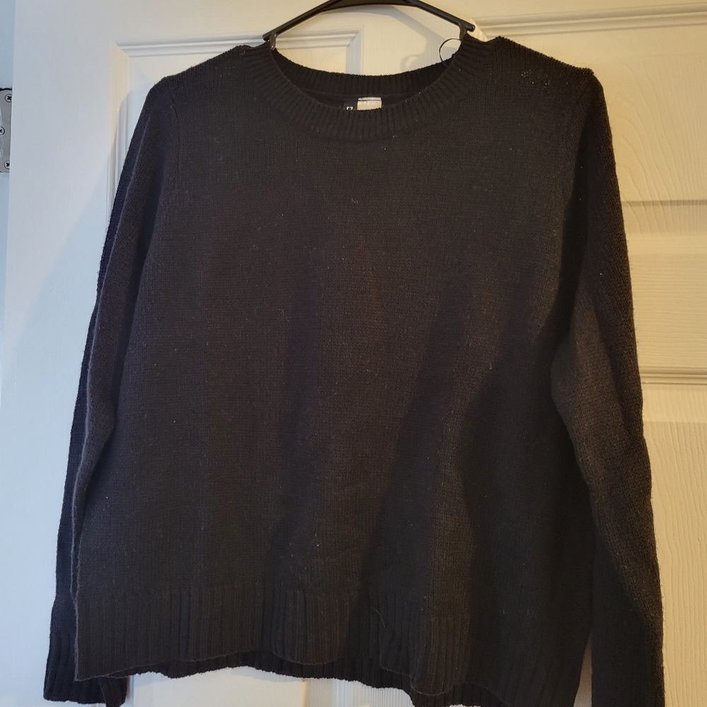 H&M Black Knit Sweater